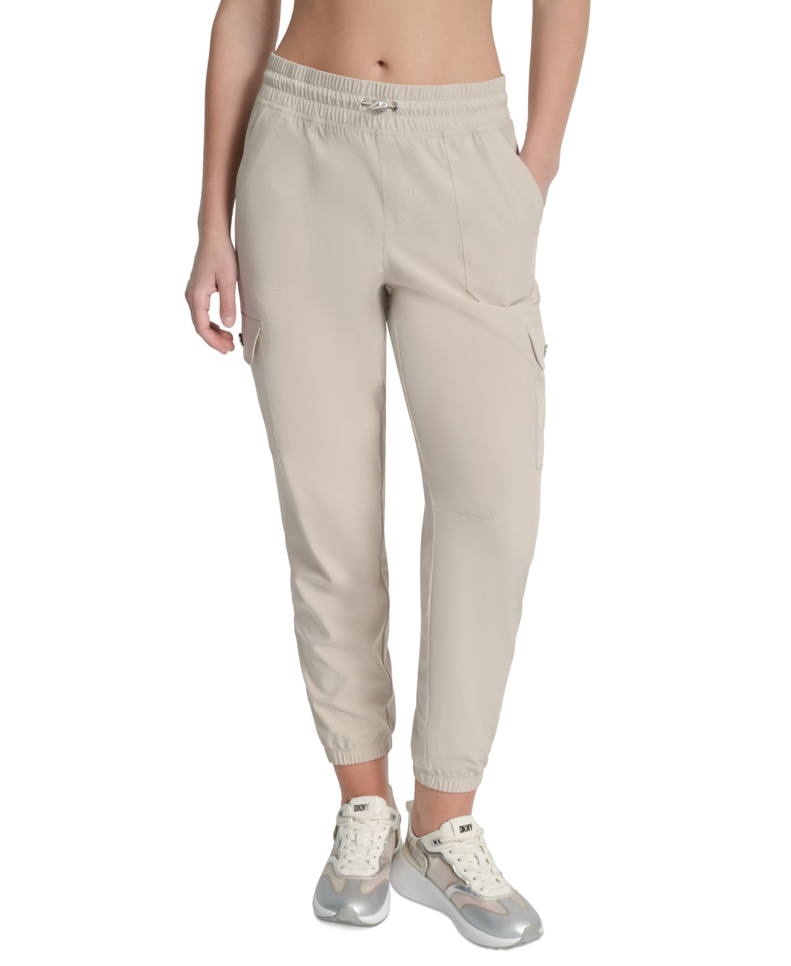 DKNY Женские джоггеры Cargo с кулиской на талии