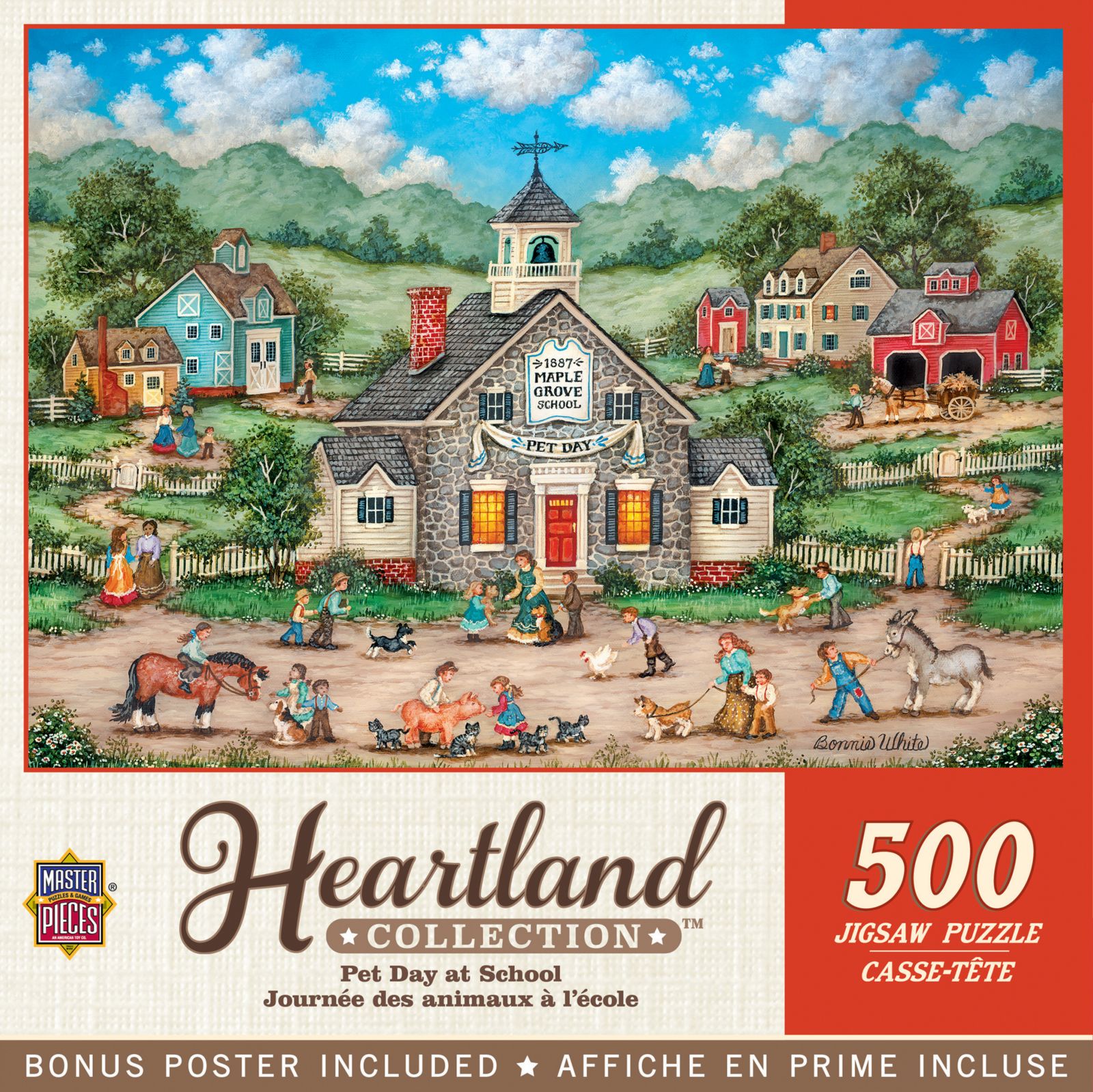 Пазл Heartland - Pet Day at School, 500 деталей
