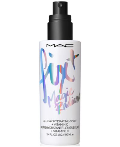 MAC Fix+ Magic Radiance All Day Hydrating Setting Spray with Vitamin C, 3.4 oz.