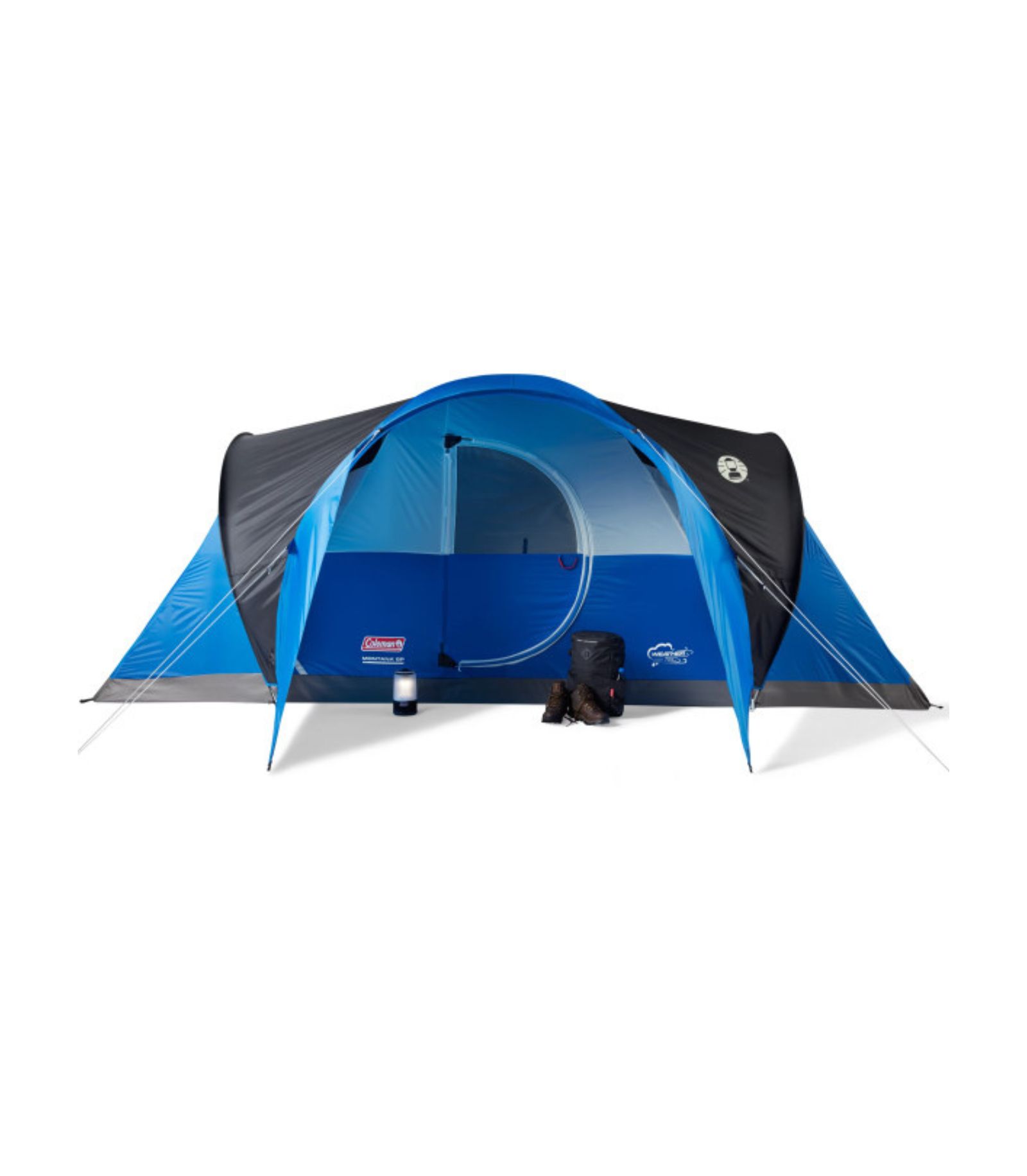 Coleman Montana Cabin Camping Tent с распашной дверью, Blue, 8-Person