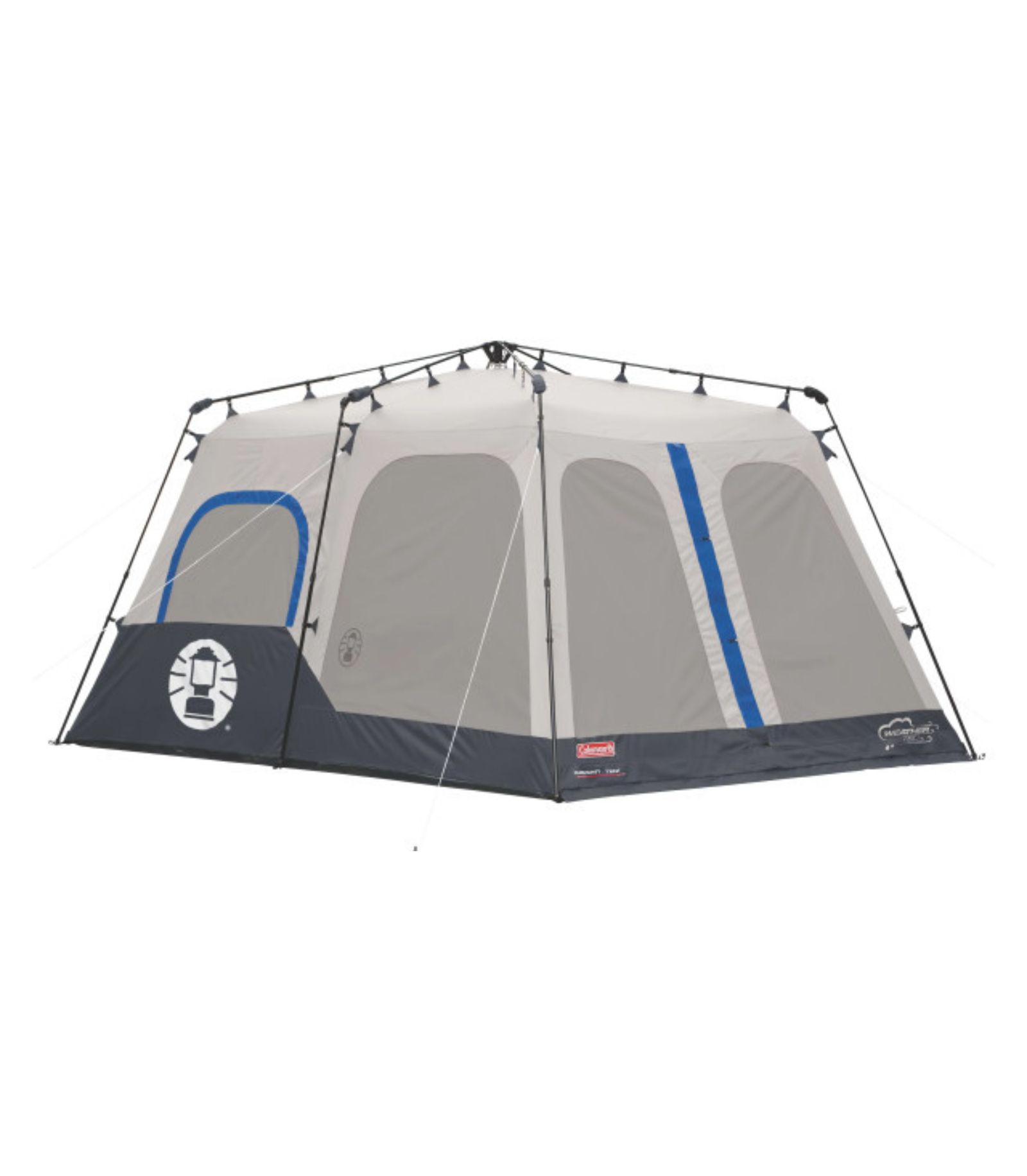 Coleman 8-Person Cabin Camping Tent with Instant Setup, Blue