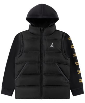 Детская куртка Jordan 8-20 Layered-Look Hooded