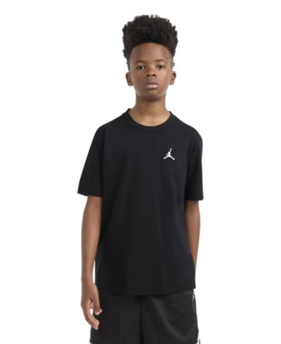 Детская футболка Jordan Boys' 8-20 Jumpman Air с вышивкой, с коротким рукавом
