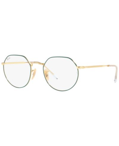Ray-Ban Unisex Irregular Metal RB6465 Jack Optics Eyeglasses