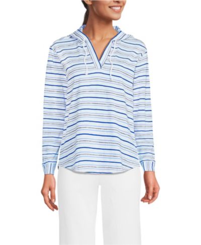 Light periwinkle multi stripe