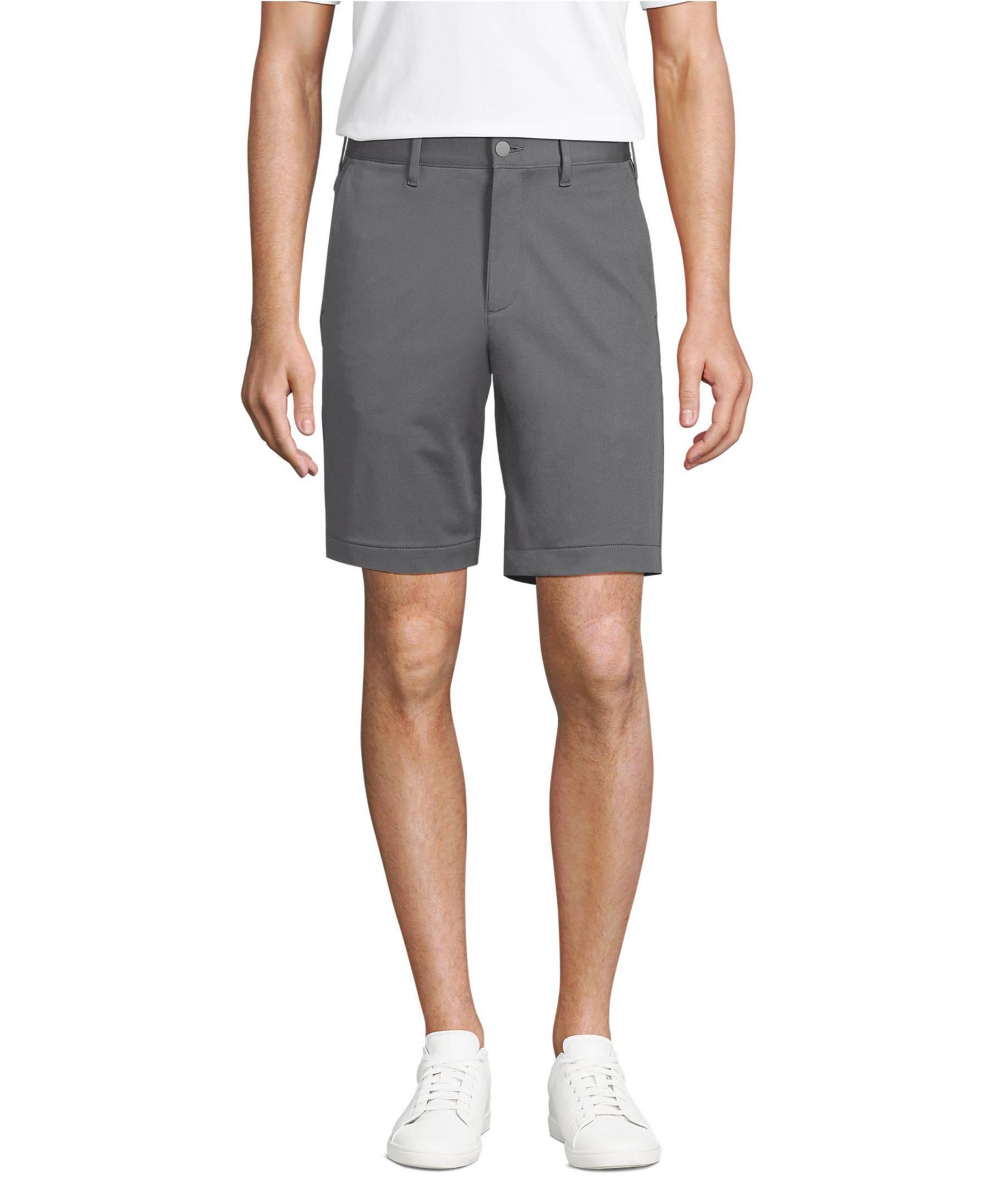 Lands' End Men's Flex Golf Short, 9" inseam