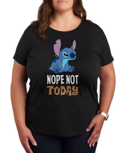 Hybrid Apparel футболка Lilo & Stitch с графическим принтом Plus Size