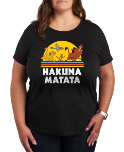Футболка Hybrid Apparel The Lion King Hakuna Matata Graphic, Plus Size