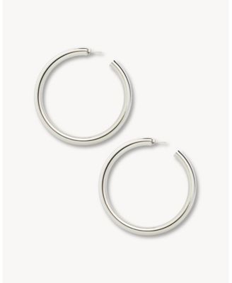 MACHETE 2.5" Perfect Hoops in Silver