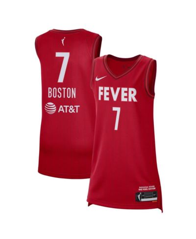 Nike Мужская и Женская джерси Aliyah Boston Red Indiana Fever Rebel Edition