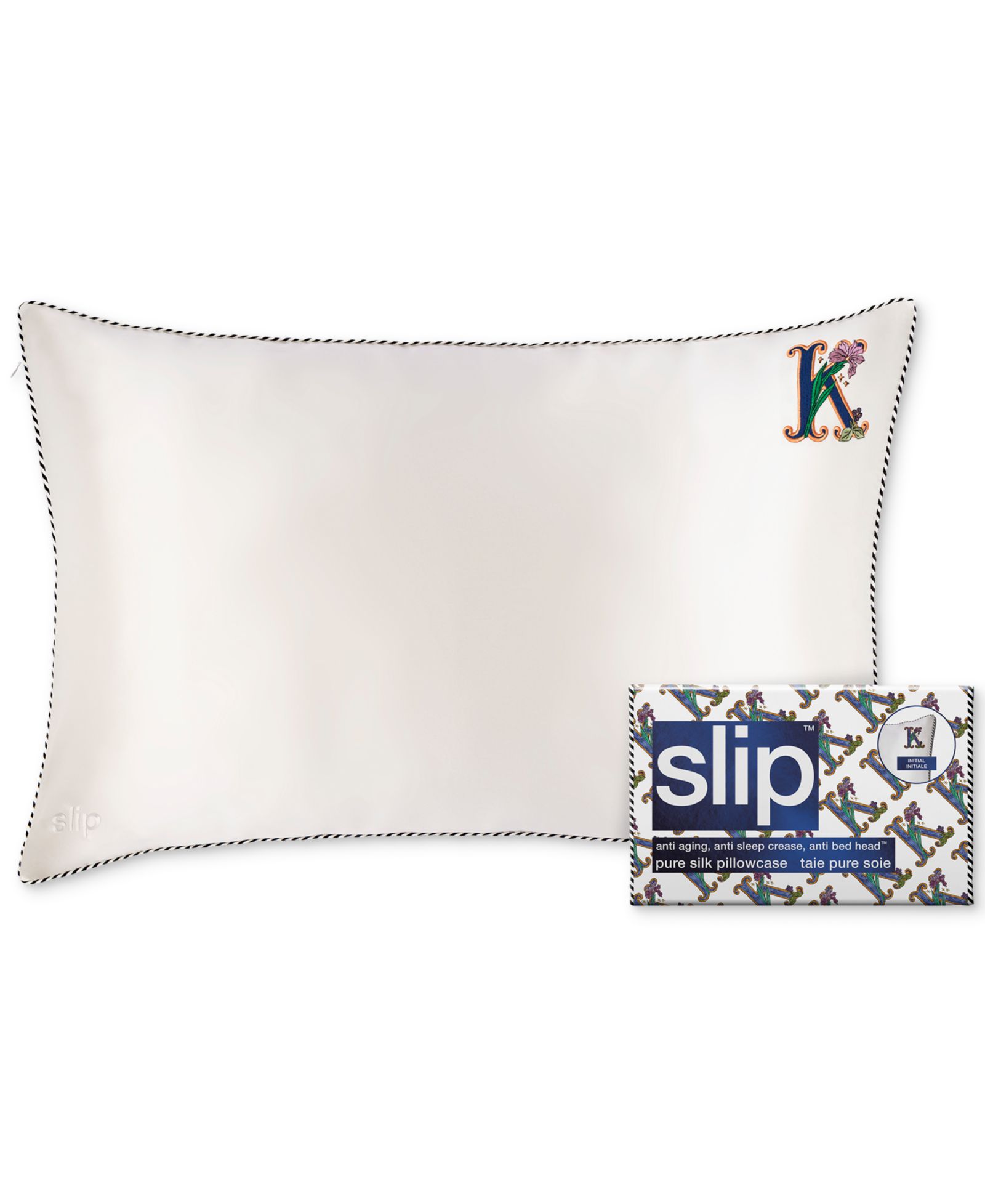 Наволочка Slip Pure Silk Initial Collection Queen