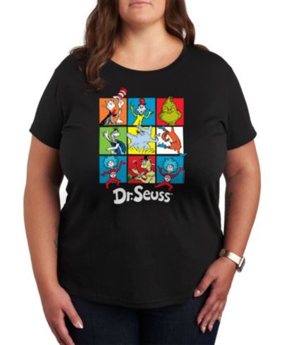 Женская футболка Hybrid Apparel Trendy Plus Size Dr. Seuss Graphic