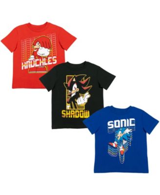 Sega Boys' (6-8) 3-Pack Short Sleeve T-Shirts