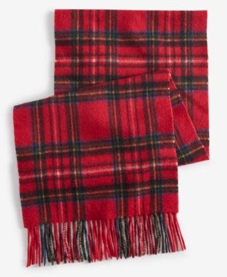 Мужской кашемировый шарф Club Room Plaid