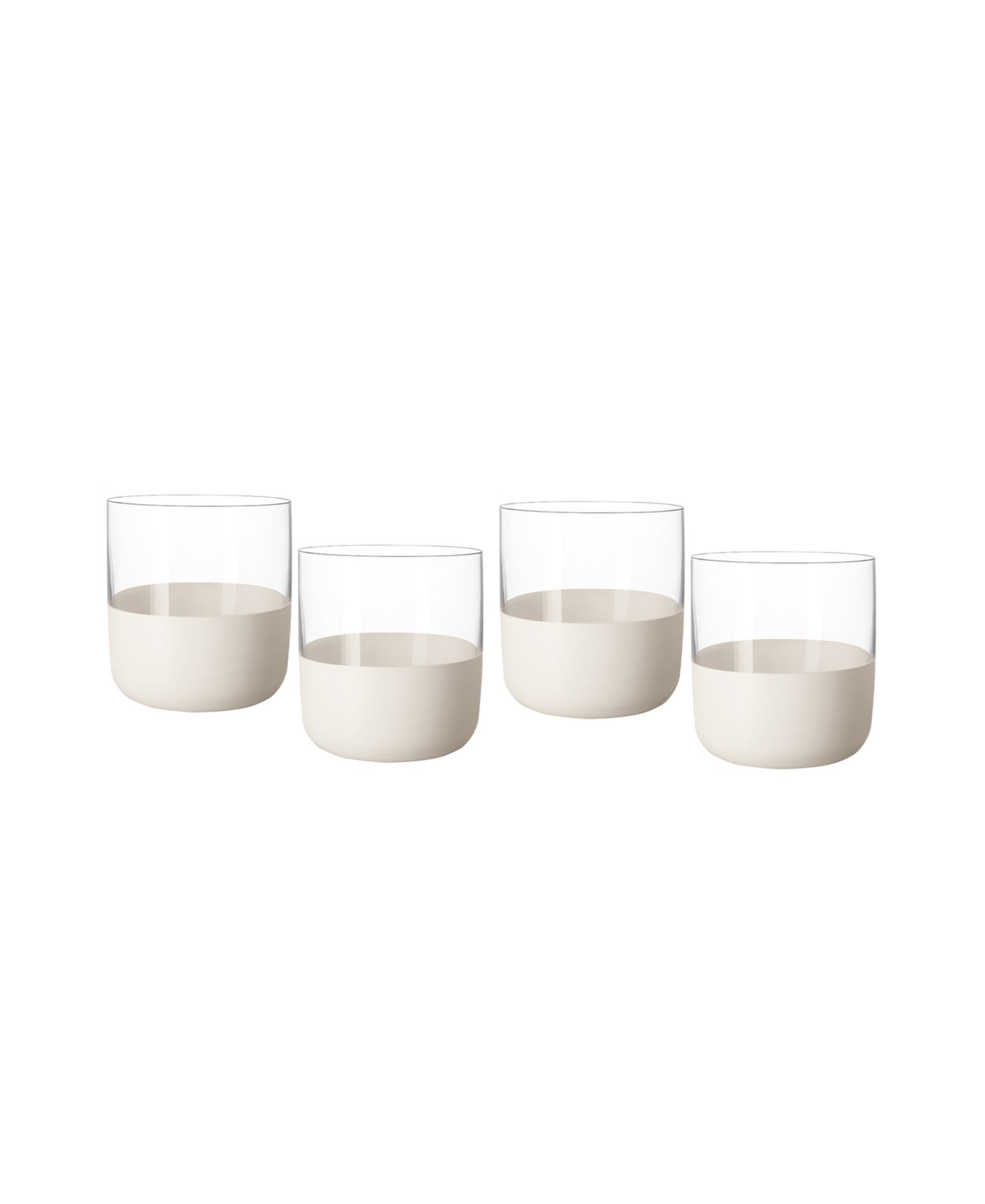 Набор стаканов Villeroy & Boch Manufacture Rock Blanc, 4 шт.