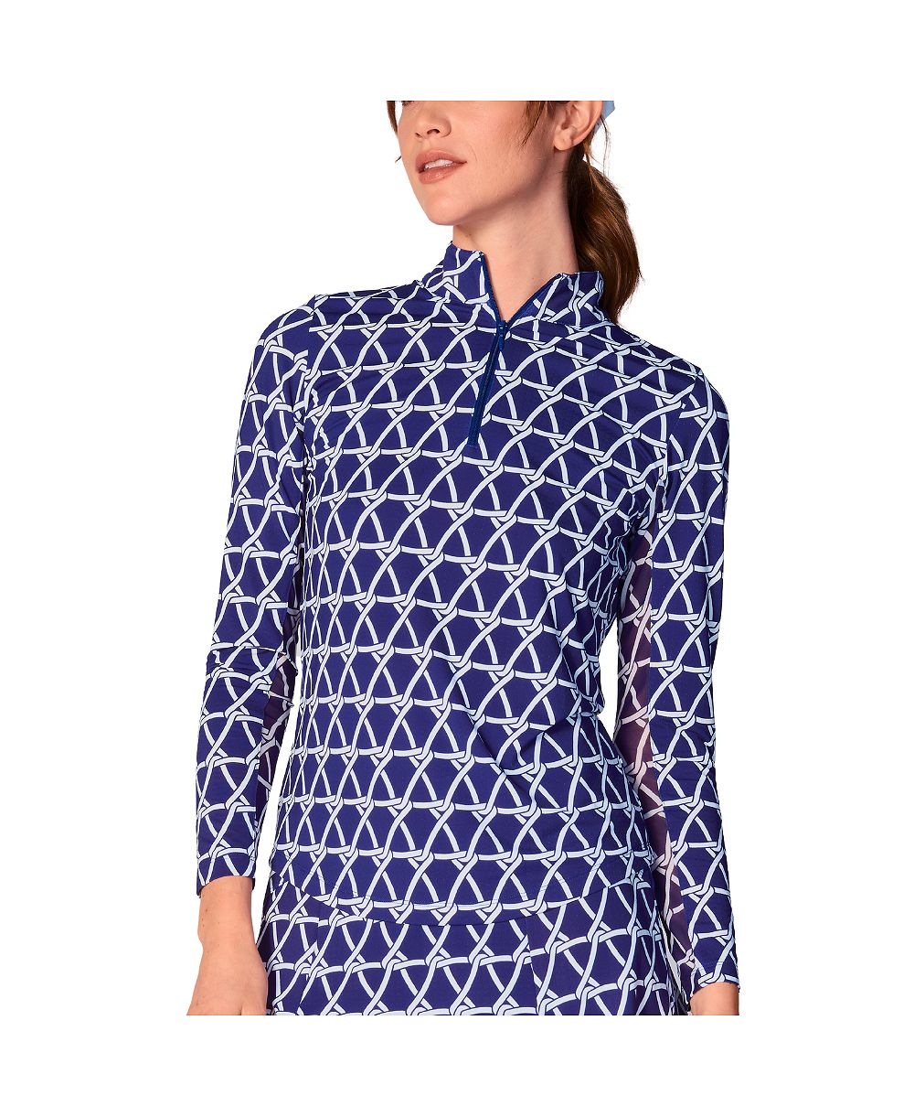 Топ G Lifestyle Clothing Women's Long Sleeve Mock Neck