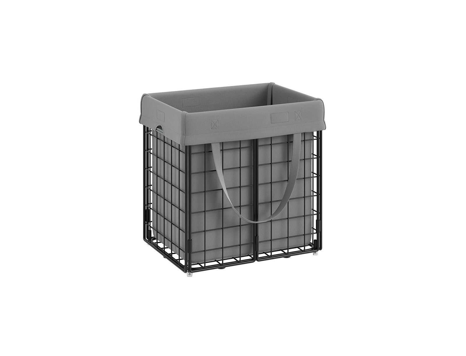 Slickblue Laundry Hamper,Laundry Basket, Collapsible Clothes Hamper, Removable and Washable Liner