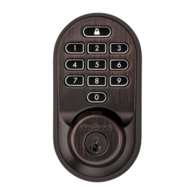 Умный замок Kwikset Wi-Fi HALO Keypad, Satin Nickel, 2-3/8" to 2-3/4"