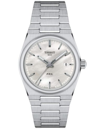 Tissot Women's Swiss PRX Stainless Steel Bracelet Watch 35mm