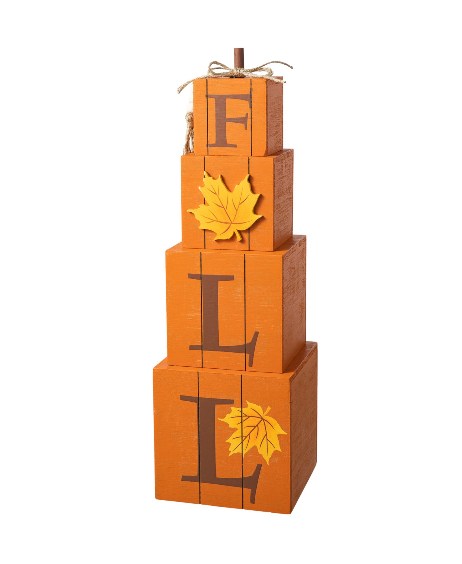 Декор для крыльца Glitzhome 25.5"H Halloween and Fall Wood Reversible Boxed