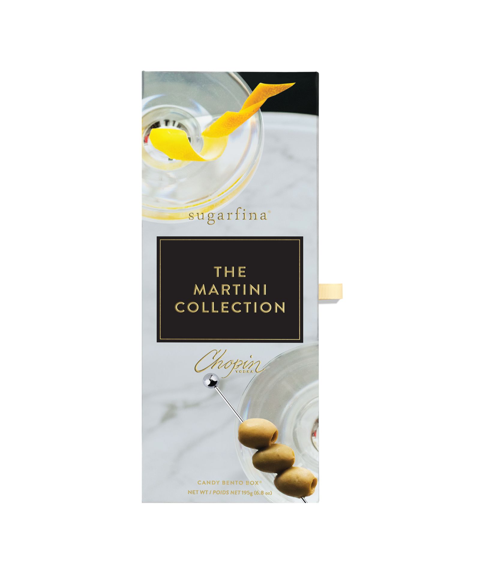 Набор конфет Sugarfina x Chopin Martini Collection, 3 шт.