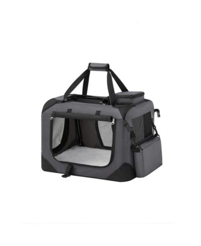 Travel Pet Carrier with Collapsible Design for Compact Storage and Transport