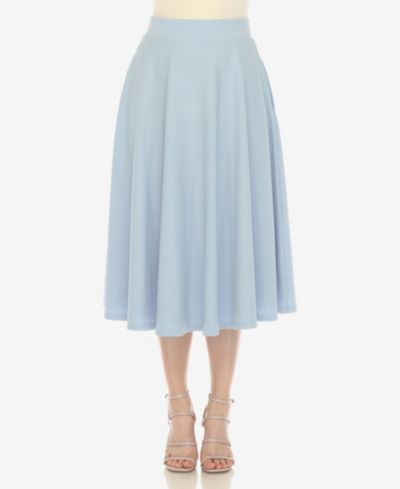 Женская юбка с карманами White Mark Flared Skirt