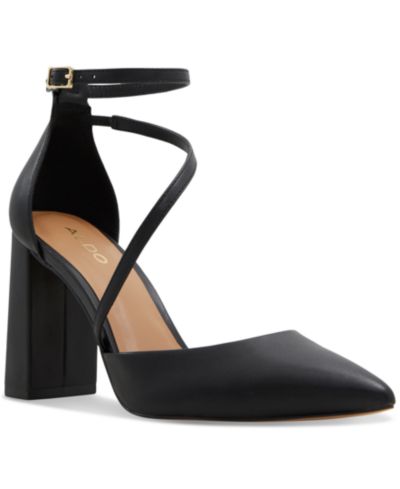ALDO Women's Milley Two-Piece Strappy Pointed-Toe Pumps