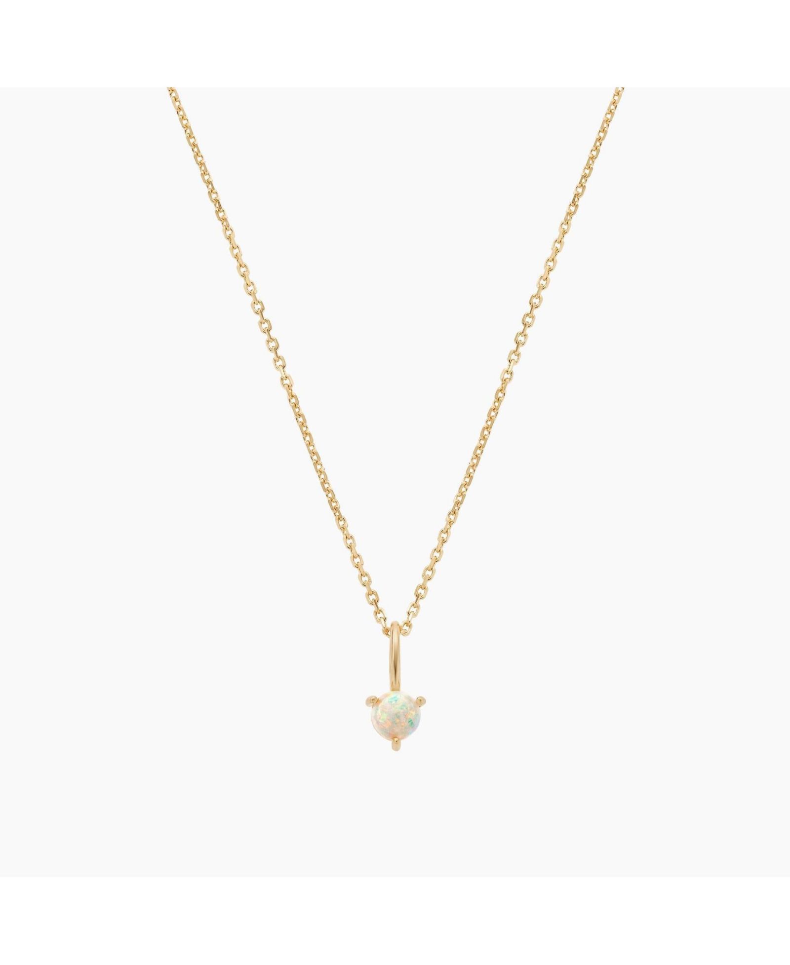 Sterling Silver 18k Gold Plated Izel Necklace Dainty Unique Trendy