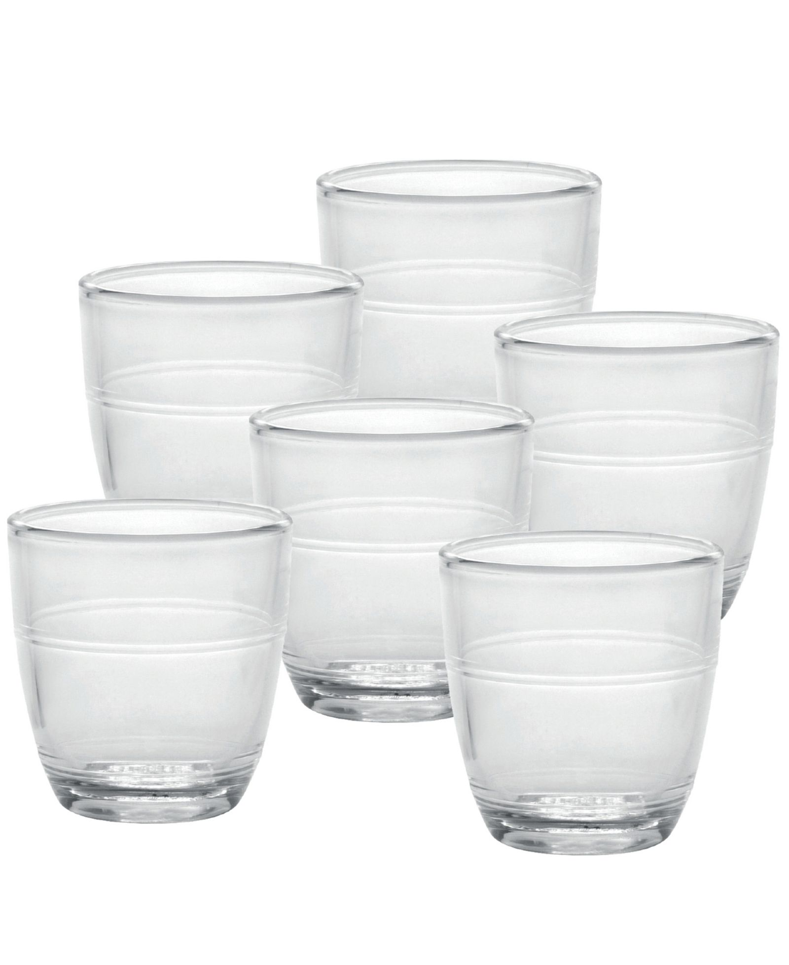 Duralex Gigogne Glass 3 Oz.- Set Of 6