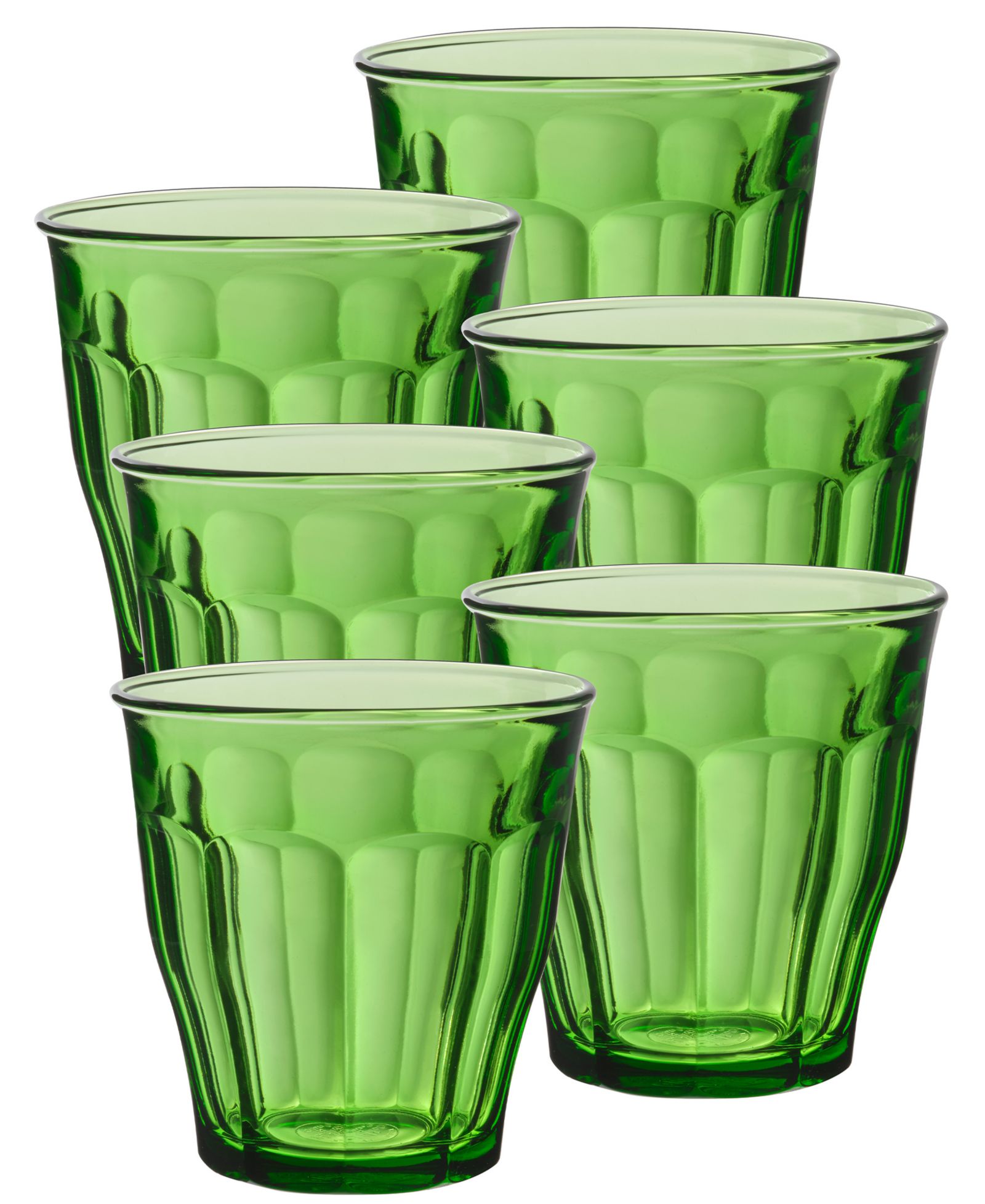 Duralex Picardie Green стакан Picardie 8 3/8 Oz. Set of 6