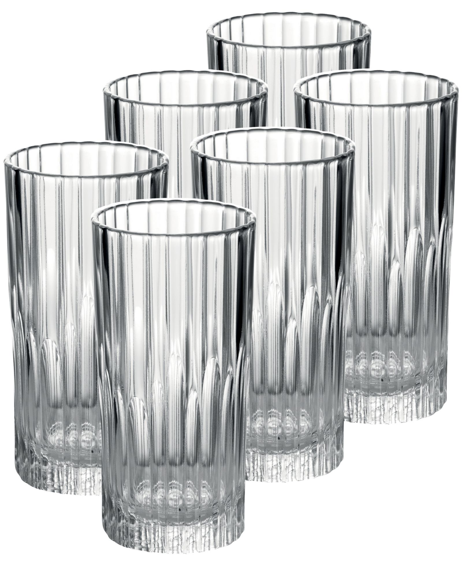 Высокий стакан Duralex Manhattan, 10¼ Oz., набор из 6 шт.