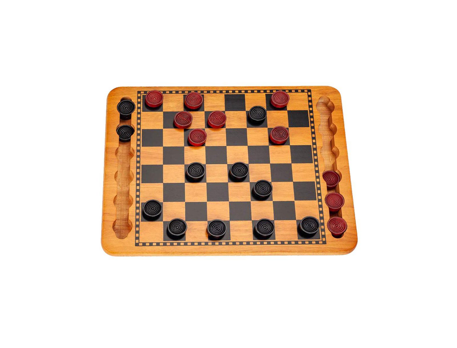 Набор шашек WE Games 14 in. Solid Wood