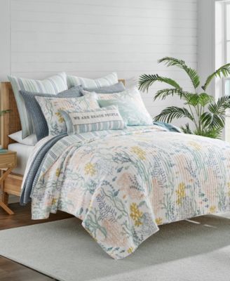 Levtex Home Ocean Meadow Reversible 3-Pc. Quilt Set, Full/Queen