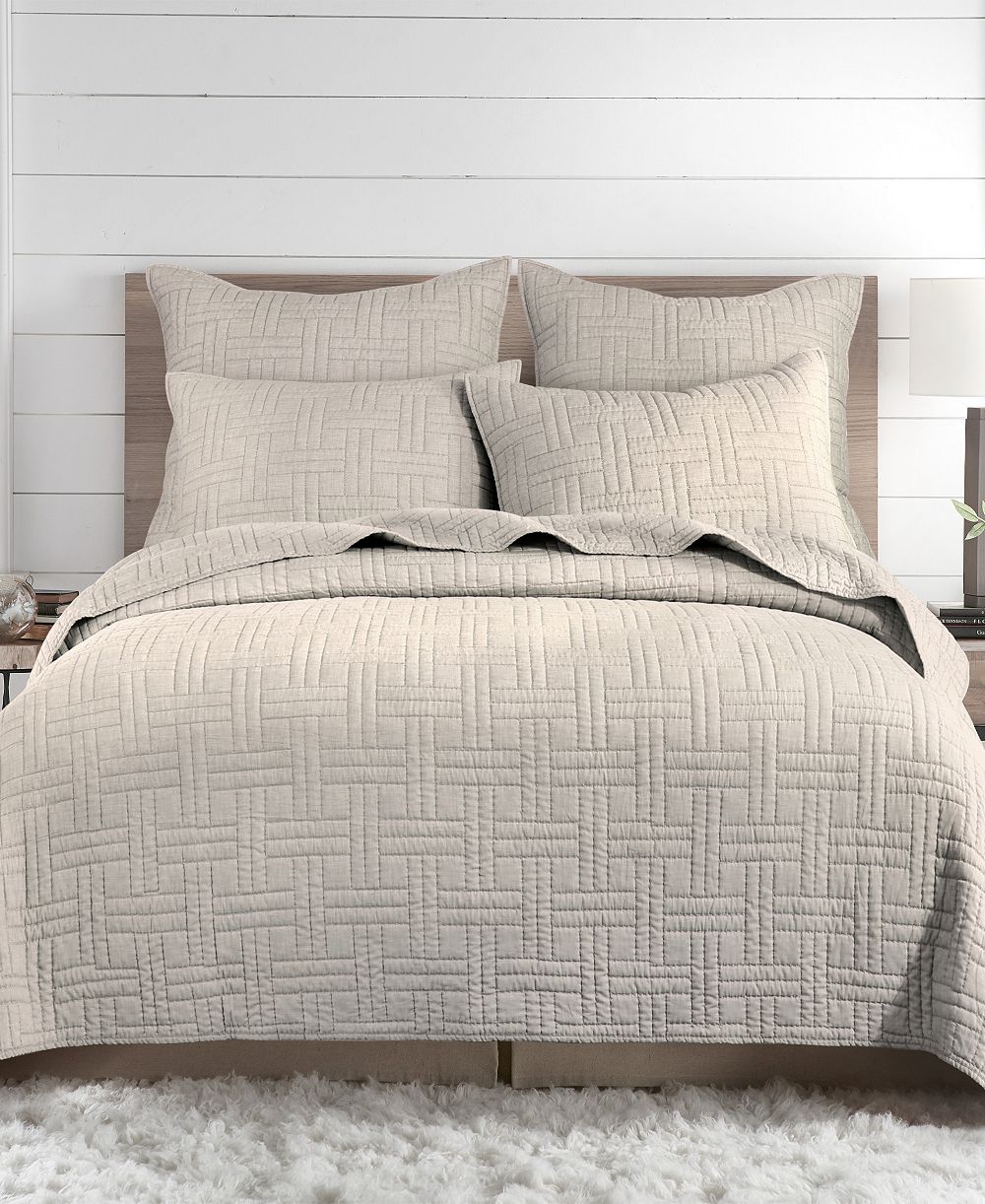 Levtex Home комплект стеганого покрывала Melange Stitch, Full/Queen