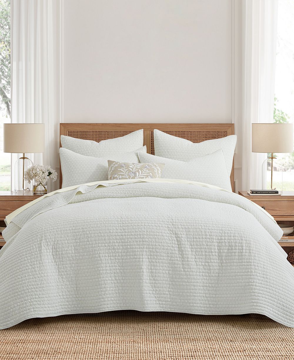 Levtex Home Eyelet Embroidered 3-Pc. Quilt Set, Full/Queen