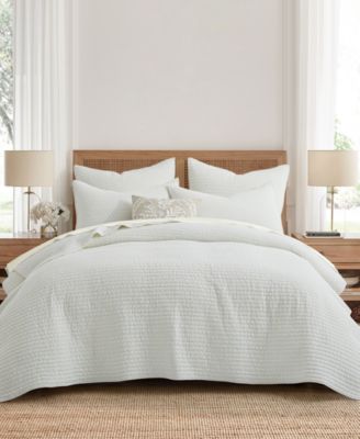 Levtex Home Eyelet Embroidered 3-Pc. Quilt Set, Full/Queen
