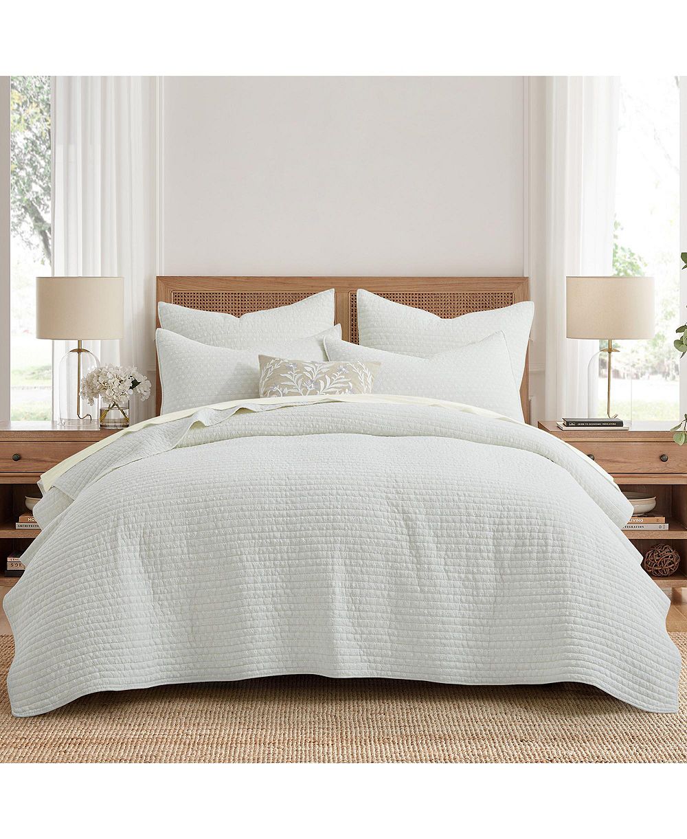 Levtex Home Eyelet Embroidered 3-Pc. Quilt Set, King/California King