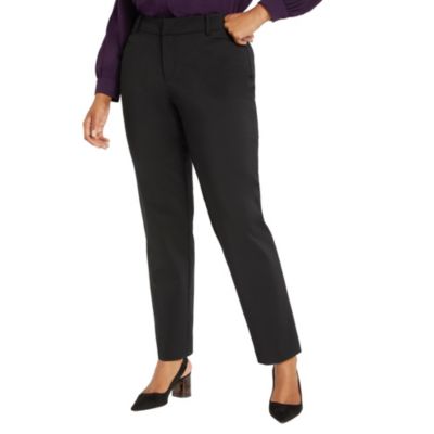 ELOQUII Women's Tall Kady Fit Double-Weave Pant