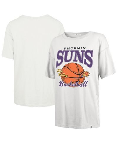 Футболка '47 Brand Women's White Phoenix Suns City Edition Down Court Sadie