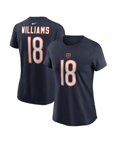 Nike Women's Caleb Williams Navy Chicago Bears 2024 NFL Draft First Round Pick Name & Number T-Shirt
