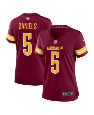 Женская игровая джерси Nike Jayden Daniels Burgundy Washington Commanders