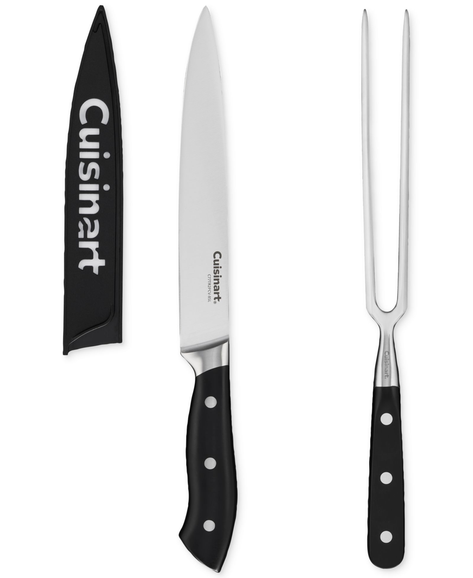 Набор для разделки Cuisinart Classic® 3-Pc. Triple Rivet Carving Set