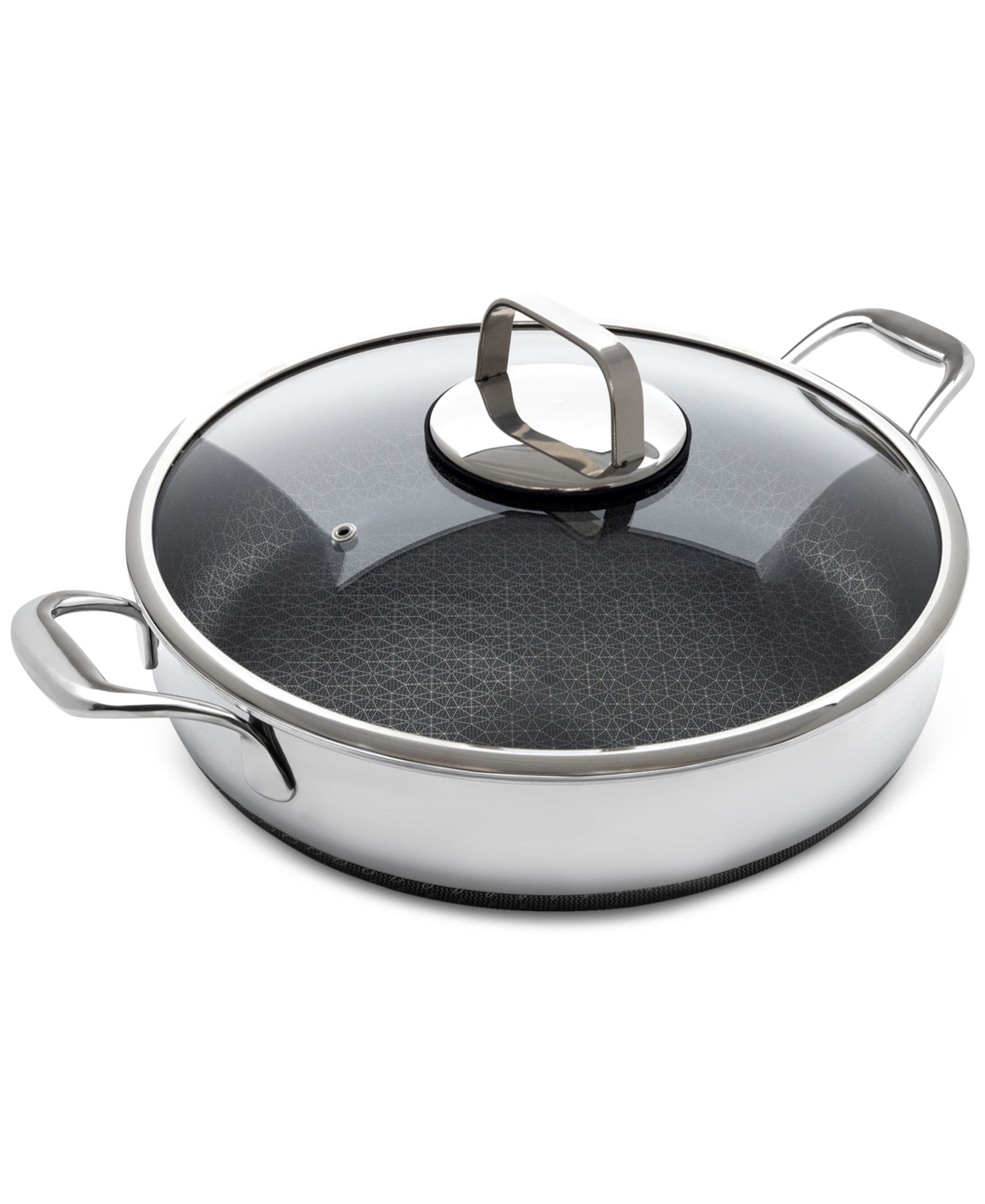 DiamondClad by Livwell сковорода Hybrid Nonstick 14" с крышкой