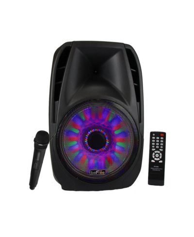 Портативная Bluetooth колонка BeFree Sound 15 Inch с адаптивной подсветкой