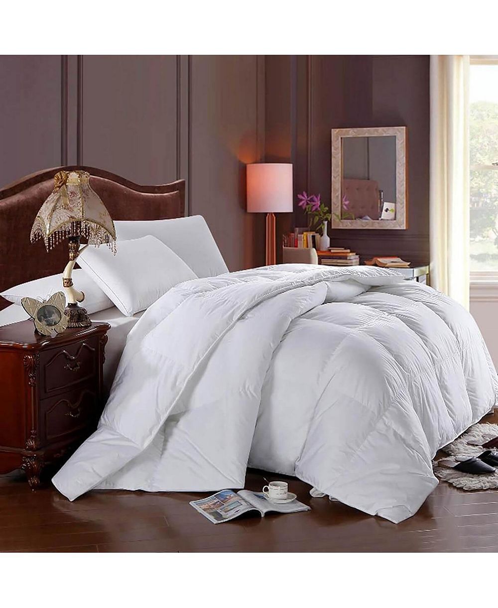 Легкое хлопковое одеяло Egyptian Linens Solid Sateen, Full/Queen