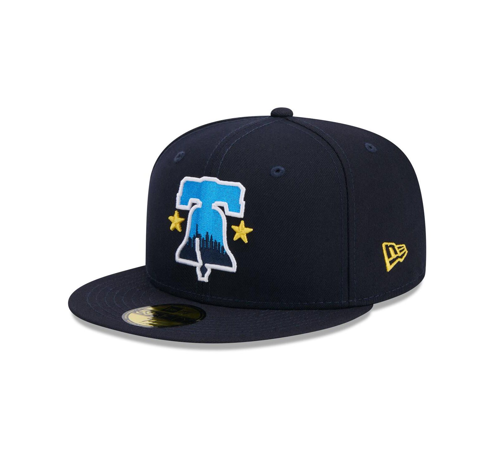 New Era Men's Navy Philadelphia Phillies 2024 City Connect 59fifty Fitted Hat