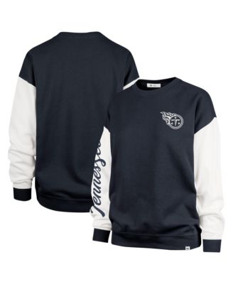 '47 Brand Women's Double Header Rise Andie Oversized-Fit Color-Block Pullover Sweatshirt