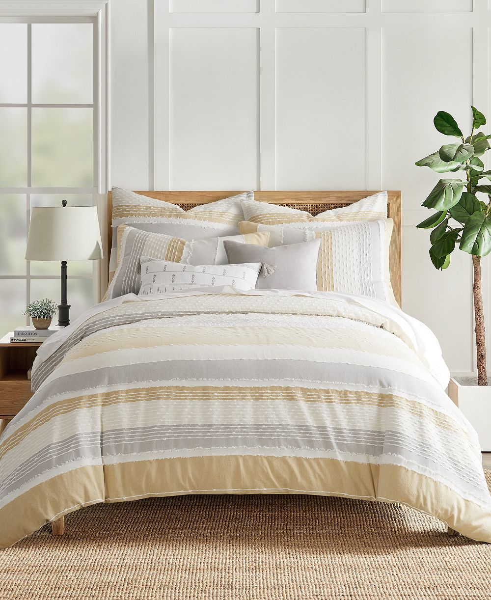 Levtex Home комплект пододеяльников Santander Textured 2-Pc. Twin/Twin XL