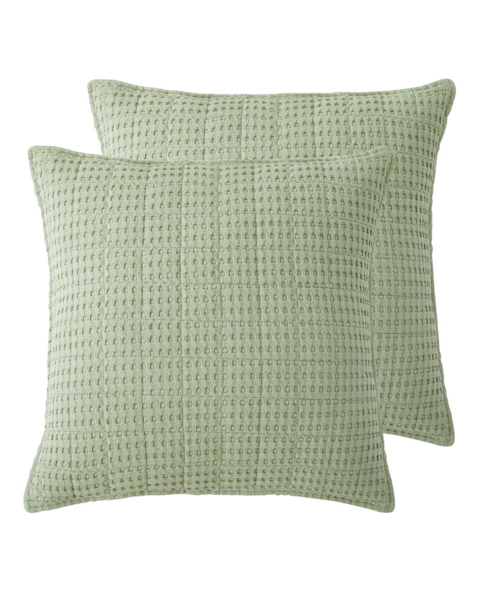 Levtex Home Mills Waffle 2-Pc. Sham Set, European